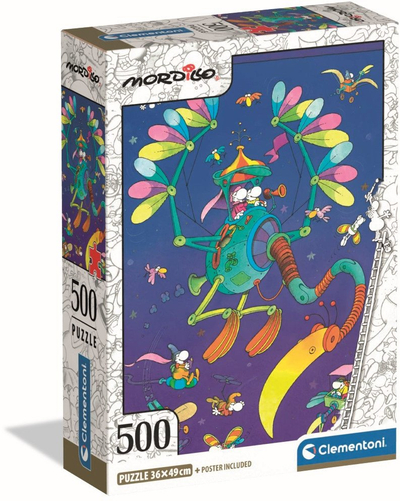 Puzzle Clementoni Mordillo The Journey, 500 copa, shumëngjyrësh