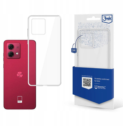 Kapak mbrojtës 3MK Clear Case për Motorola Moto G84 5G, TPU, transparent
