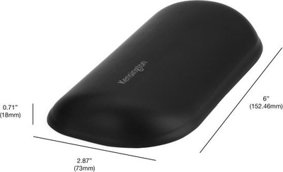 Mbështetëse dore Kensington ErgoSoft K52802WW, për maus standard, xhel, e zezë