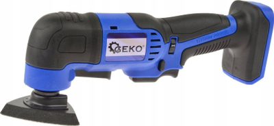 Vegël multifunksionale pa kabllo GEKO, 18V Li-ion, pa bateri dhe karikues, blu e zezë