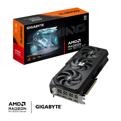 Графичка картичка GIGABYTE Radeon RX 9070 XT Gaming OC, 16GB GDDR6, PCI-E 5.0