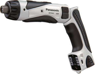Kaçavidë elektrike Panasonic EY7411, 3.6V Li-Ion 1.5Ah, ngjyrë argjendtë me të zezë