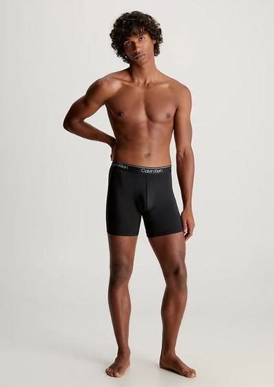 Mbathje për meshkuj Calvin Klein, 3 palë, të zeza