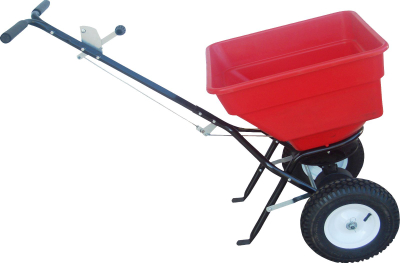 Shpërndarës plehu Turfmaster XBIPS50, 50 kg, rrotullues, i kuq