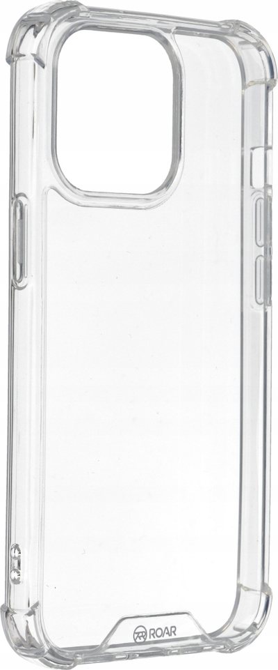 Futrollë Roar Futera Armor Jelly për iPhone 14 Pro, kundra goditjeve, transparente
