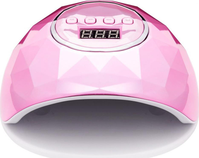 Lampë për thonj Activeshop Shiny, 86W, UV LED, rozë perlë