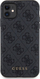 Заштитен сет Guess 4G Metal Logo за iPhone 11 6.1", надворешна батерија 5000mAh, црн