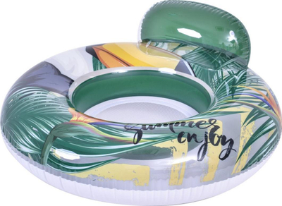 Karrige noti e fryrë SunClub Water Lounger, diametër 106cm, PVC, rozë
