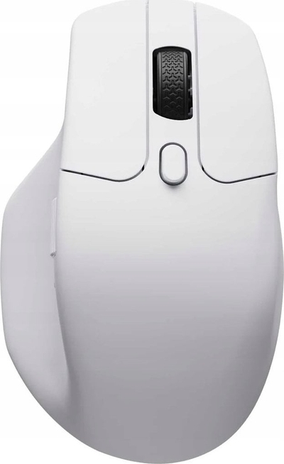 Maus gaming Keychron M6 4K, ergonomik, pa tel, i bardhë
