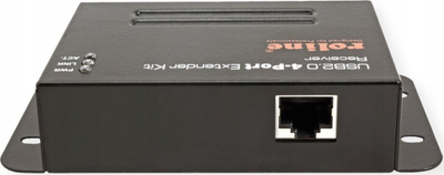Ekstender USB 2.0 Roline, PoC RJ-45 deri 50m, hub me 4 porta, i zi