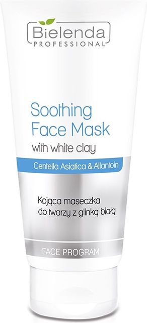 Maskë fytyre Bielenda Soothing Mask, argjilë e bardhë, 150g