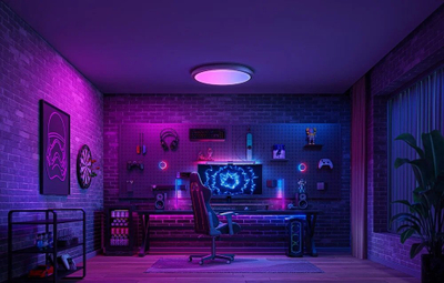 Интелигентна таванска светилка Yeelight Jupiter D C400, RGB, WiFi, бела