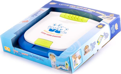 Laptop lodër me mësim Smily Play 8030, dygjuhësh, me ekran LCD, me shumë ngjyra