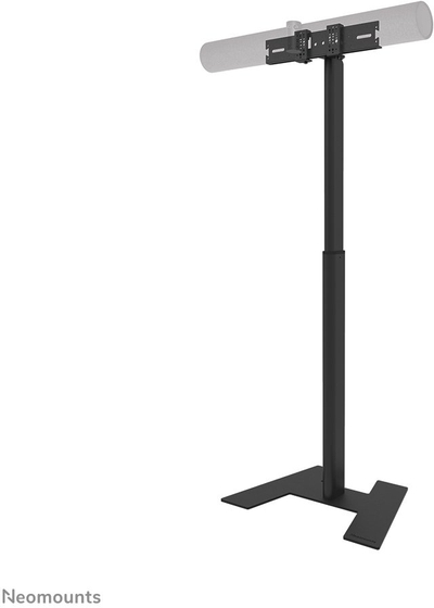 Qëndrim dyshemeje për videobar Neomounts AV80-500BL, VESA universal, deri 10 kg, i zi