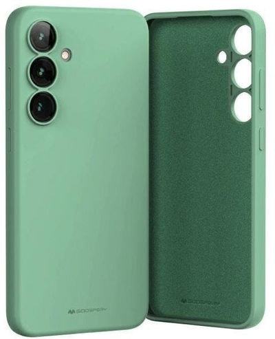 Mbulesë telefoni Mercury Silicone Samsung Galaxy A16 A166, silikon, e gjelbër