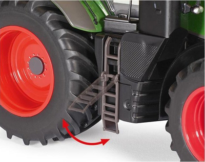 Model traktor Wiking Fendt 1050 Vario, shkallë 1/32, metal die-cast, jeshil