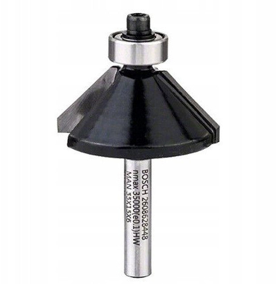 Freza kantosje Bosch 2608628448, diametër 6 mm, gjatësi 56 mm