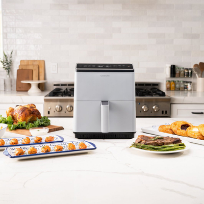 Fritezë ajri Cosori Dual Blaze Chef Edition, 6.4L, 1750W, gri