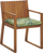 Set jastëkësh për karriget e kopshtit SASSARI, 8 copë, 46 x 46 cm, jeshile e çelët