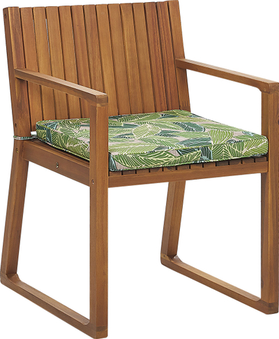Set jastëkësh për karriget e kopshtit SASSARI, 8 copë, 46 x 46 cm, jeshile e çelët