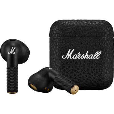 Kufje Marshall Minor IV, in ear, Bluetooth, të zeza
