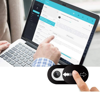 Mbulesë kamere Tech-Protect Cam Fit+, set me 3 copë, për laptop, e zezë