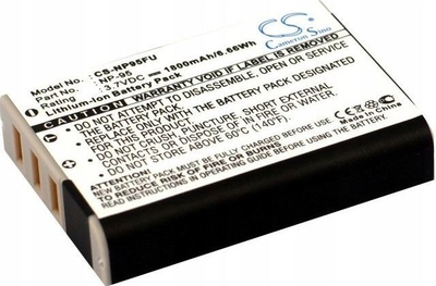 Bateri për aparat fotografik Cameron Sino CS-NP95FU, 1800mAh, Li-ion, e zezë