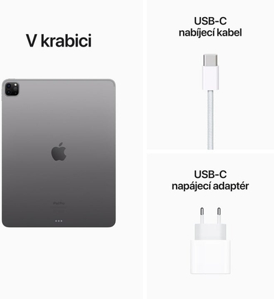 Таблет Apple iPad Pro Wi-Fi, 12.9" 2022, 256GB, сива боја