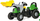 Traktor lodër Rolly Toys Deutz-Fahr Kid me rimorkjo, jeshil