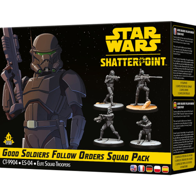 Ekspansion loje tavoline Atomic Mass Games Star Wars Shatterpoint Good Soldiers Follow Orders Squad, 2 lojtarë, 14+, shumëngjyrësh