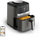 Фритеза со жежок воздух Tefal Easy Fry Silence EY551HE0, 1670W, 5L, сива