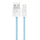 Kabllo USB Baseus BSU3002BLU, USB A në Lightning, 2 m, ngjyrë turquoise