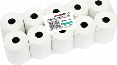 Letër termike Emerson RT04430WBPAF, 44x30 mm, BPA Free, e bardhë