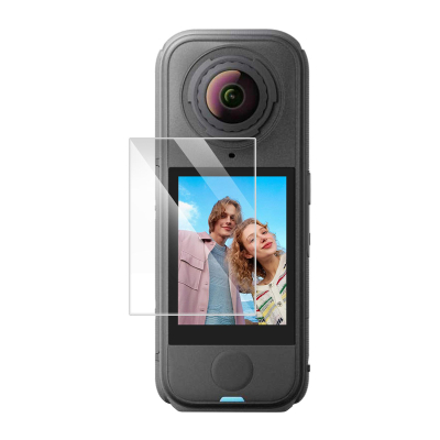 Mbrojtëse ekrani xhami i temperuar Puluz për Insta360 X4 Air, transparente