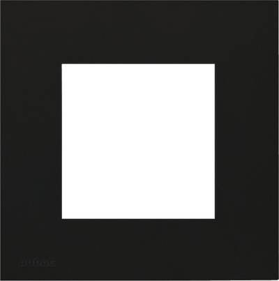 Kornizë instaluese Audac CF45SH/B, 45x45 mm, me grepa, e zezë