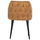 Fotelë profesionale Theresa HM9263.19, material Nubuck, dru i artë, e artë