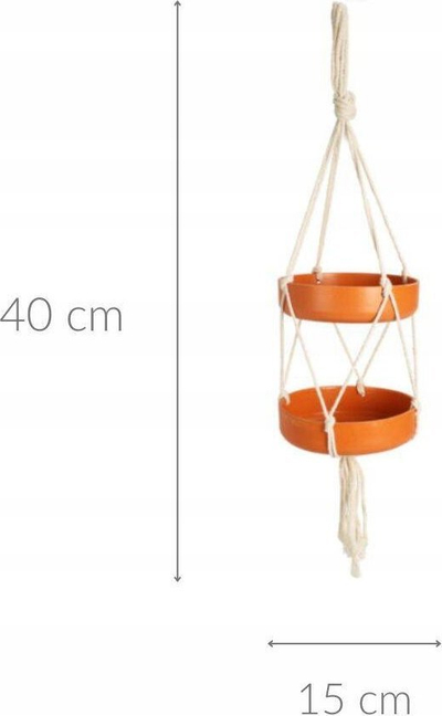 Ushqyes zogjsh me vaskë, Ø 15 cm, lartësi 40 cm, shumëngjyrësh