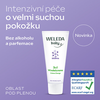 Krem për bebe Weleda, 3 në 1, 50 ml