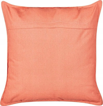 Set jastëkësh dekorativë pa markë, 45x45cm, velvet me motive koralesh, rozë
