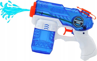 Pistole me ujë LEAN Toys Small Squirter, 100 ml, blu me të bardhë