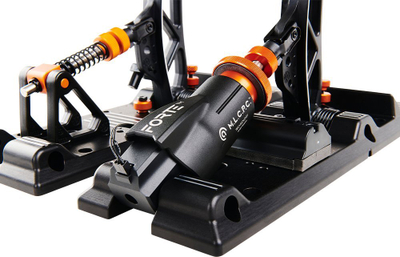 Pedale sim racing Asetek Forte, USB, PC, të zeza