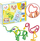 Set kreativ 3D Clic Toys Junior, 70 copa, shumëngjyrësh