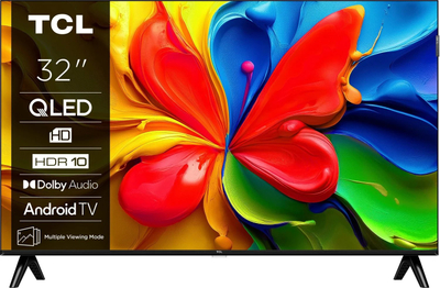 Телевизор TCL 32V5CX1, 32\", QLED Full HD, Андроид ТВ