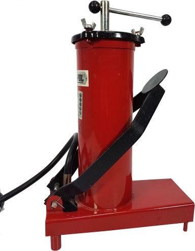 Pompe yndyre me pedale Mar-Pol M78069, 3L, zorë 4m, e kuqe
