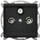Prizë antene Ospel Sonata GPA-RSP/m/33, RTV SAT through, black metallic