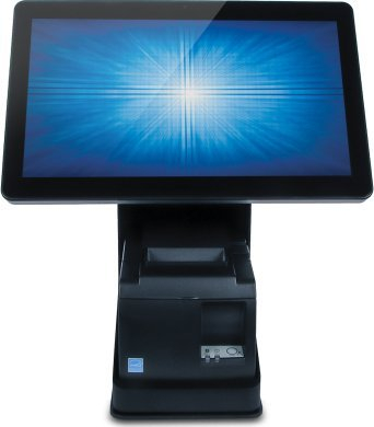 Stendë POS Elo Wallaby, me flip, me vend për printer 3", e zezë