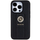 Mbrojtëse telefoni Guess Grip Stand 4G Saffiano Strass për iPhone 15 Pro Max, me mbajtëse, e zezë