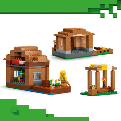 Lego Minecraft Sulmi i Thirrësve në Fshat 21596, 607 pjesë