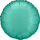 Balonë foli Amscan Silk Lustre Jade Green, rrumbullake, me shkëlqim metalik, jeshile jade