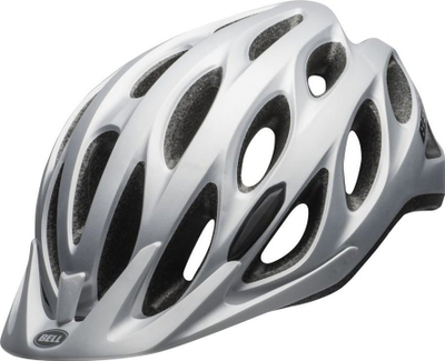 Helmetë biçiklete Bell Tracker, 54-61 cm, ngjyrë matte metallic, e zezë